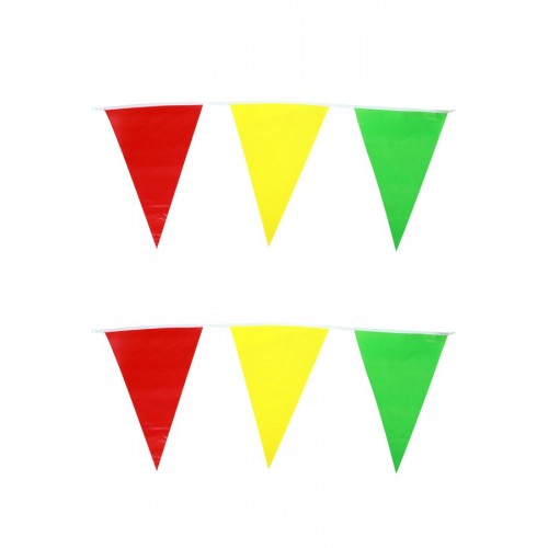 Bek werper matras Vlaggenlijn: rood/geel/groen 10 mtr